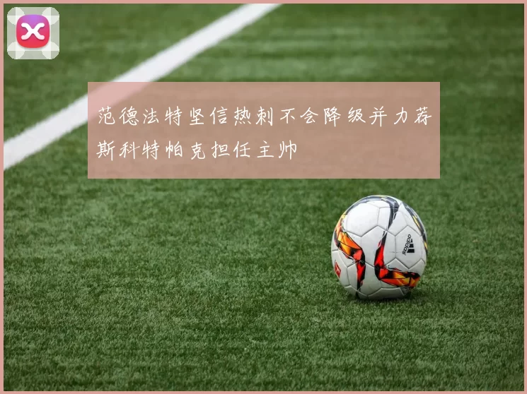 范德法特坚信热刺不会降级并力荐斯科特帕克担任主帅